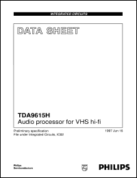 TDA9615H Datasheet