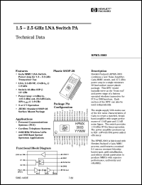 HPMX-3003-BLK Datasheet