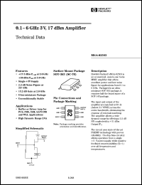 MGA-82563-BLK Datasheet