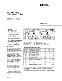 HMMC-5023RF Datasheet