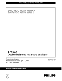 SA602AFE Datasheet