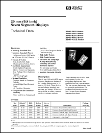 HDSP-N151 Datasheet