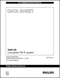 SA614AD Datasheet