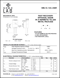 SML10-12A-T258R Datasheet