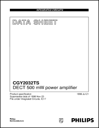 CGY2032TS-C1 Datasheet