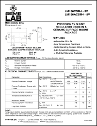 LM136CSM4-5V Datasheet