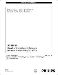 SC28C94C1N Datasheet