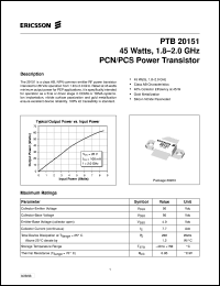PTB20151 Datasheet