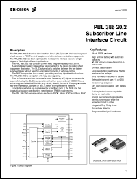 PBL38620-2QNS Datasheet