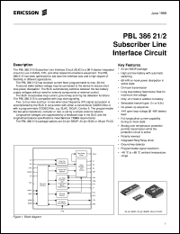 PBL38621-2SOT Datasheet