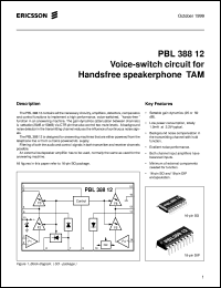 PBL38812 Datasheet