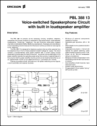 PBL38813-1SO Datasheet