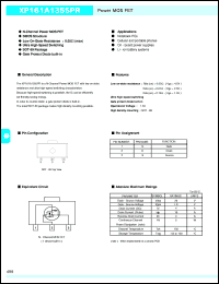 XP161A1355PR Datasheet
