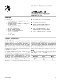 Z8018233ASC Datasheet