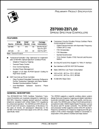 Z87000 Datasheet