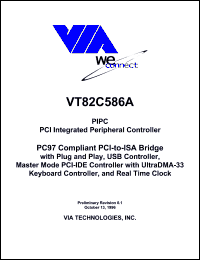 VT82C586A Datasheet