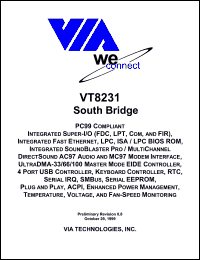 VT8231 Datasheet