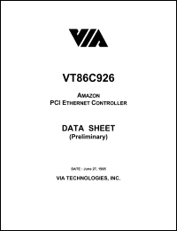 VT86C926 Datasheet