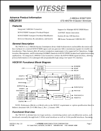 VSC8151QV Datasheet