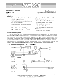 VSC7139TW Datasheet