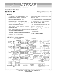 VSC7216UC-01 Datasheet