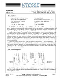VSC7121QM Datasheet