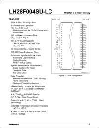 LH28F004SUT-LC15 Datasheet