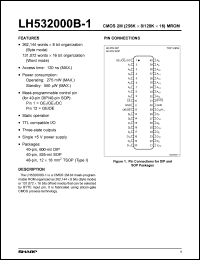 LH532000BTR-1 Datasheet