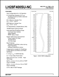 LH28F400SUT-NC60 Datasheet