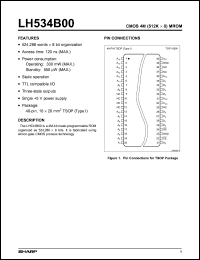 LH534B00T Datasheet