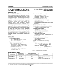 LH28F016SCR-L12 Datasheet