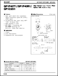 GP1F40R1 Datasheet