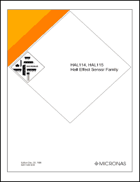 HAL114SF-E Datasheet