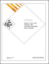 HAL575SF-K Datasheet