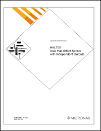 HAL700SF-E Datasheet