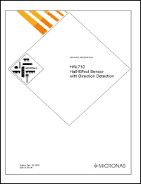 HAL710SF-K Datasheet