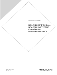 SDA9488X Datasheet
