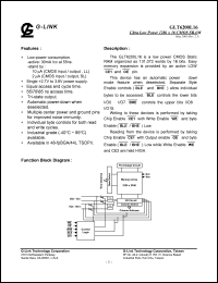 GLT6200L16SL-70FG Datasheet
