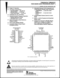 TCM320AC36IN Datasheet