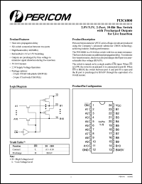 PI3C6800L Datasheet