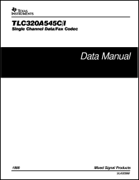 TLC320AD545-EVM Datasheet