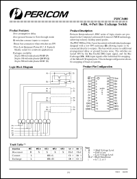 PI5C3400S Datasheet
