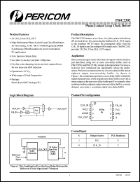 PI6C2302-WI Datasheet