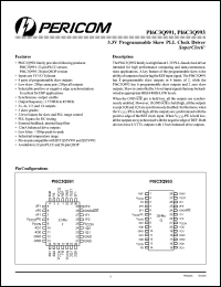 PI6C3Q993-IQ Datasheet