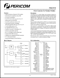 PI6C671FV Datasheet