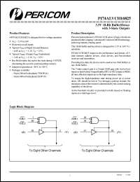 PI74ALVCH16825V Datasheet