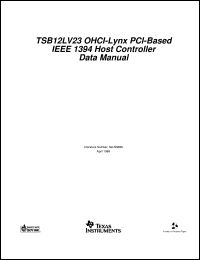 TSB12LV23PZ Datasheet