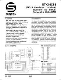 STK14C88-W25 Datasheet