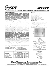 SPT200AIH Datasheet
