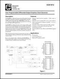 ICS1572M-301 Datasheet